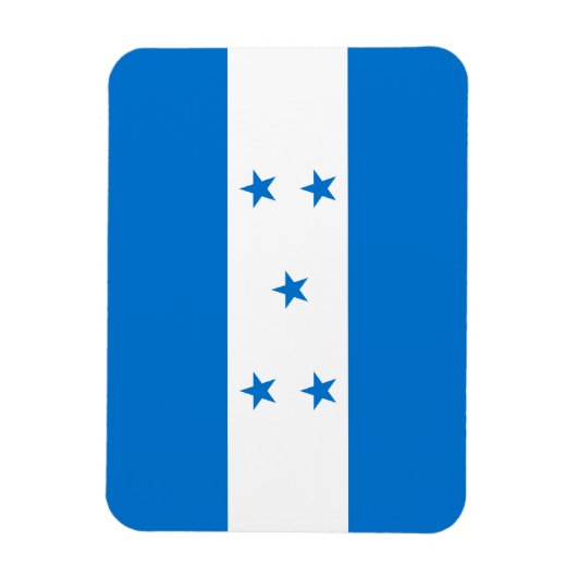 Honduras Flag Magneet (Verticaal)