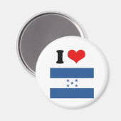 Honduras Flag Magneet (Voorkant / Achterkant)