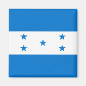 Honduras Flag Magneet (Voorkant)
