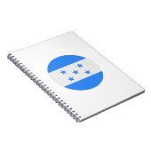 Honduras Flag Notitieboek (Rechterzijde)