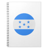 Honduras Flag Notitieboek (Voorkant)