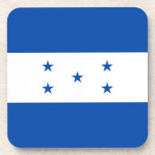 Honduras Flag Onderzetter (Voorkant)