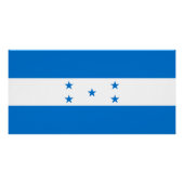 Honduras Flag Perfect Poster (Voorkant)