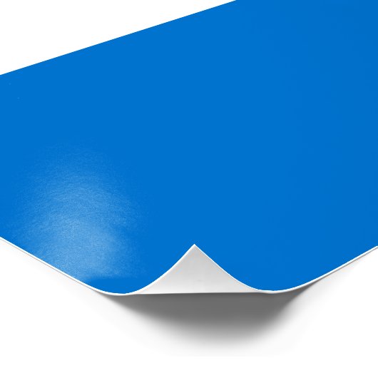 Honduras Flag Perfect Poster (Hoek)