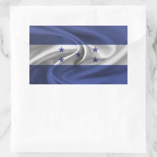 Honduras Flag Rechthoekige Sticker (Tas)