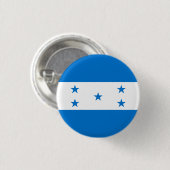 Honduras Flag Ronde Button 3,2 Cm (Voorkant /achterkant)