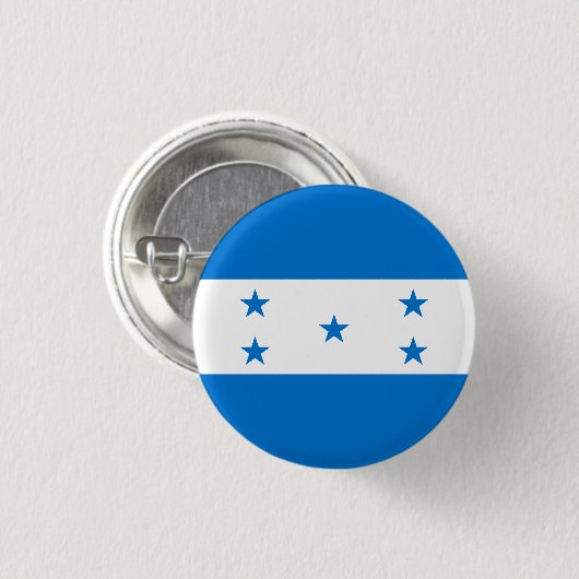 Honduras Flag Ronde Button 3,2 Cm (Voorkant /achterkant)