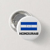 Honduras Flag Ronde Button 3,2 Cm (Voorkant /achterkant)