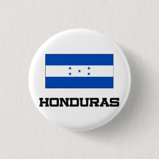 Honduras Flag Ronde Button 3,2 Cm (Voorkant)