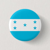 Honduras Flag Ronde Button 3,2 Cm (Voorkant)