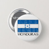 Honduras Flag Ronde Button 5,7 Cm (Voorkant /achterkant)