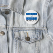 Honduras Flag Ronde Button 5,7 Cm (In situ)