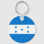 Honduras Flag Sleutelhanger (Voorkant)