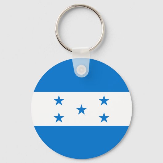 Honduras Flag Sleutelhanger (Voorkant)
