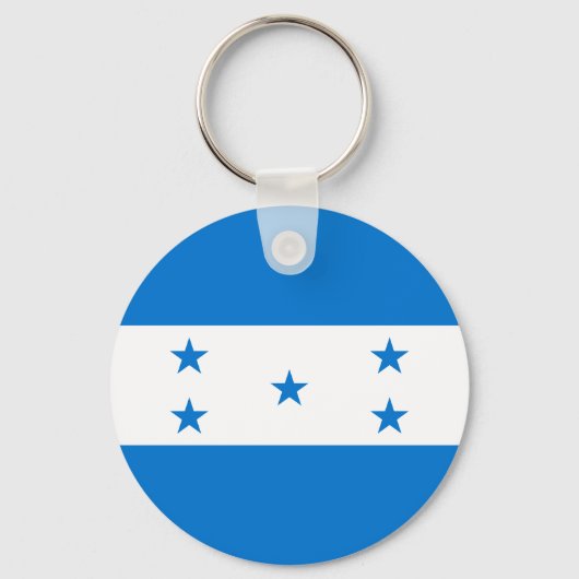 Honduras Flag Sleutelhanger (Voorkant)