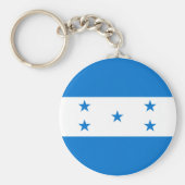 Honduras Flag Sleutelhanger (Voorkant)