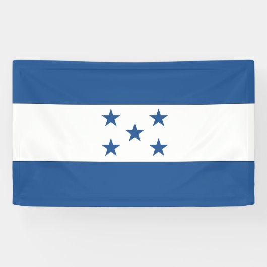 Honduras Flag Spandoek (Horizontaal)