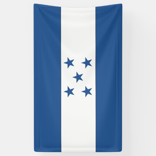 Honduras Flag Spandoek (Verticaal)