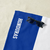 Honduras Flag Splendid Patriotic Strandlaken (In situ)