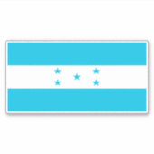 Honduras Flag Sticker (Voorkant)