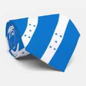 Honduras Flag Stropdas (Opgerold)