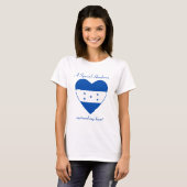 Honduras Flag SweeLieverd T-Shirt (Voorkant volledig)
