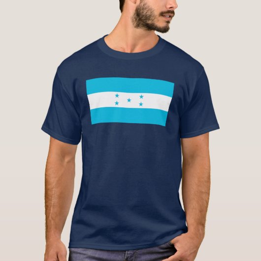 Honduras Flag T-shirt (Voorkant)