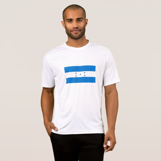 Honduras Flag T-shirt (Voorkant volledig)