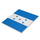 Honduras Flag Tegeltje (Zijkant)