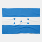 Honduras Flag Theedoek (Horizontaal)