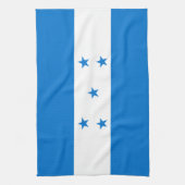 Honduras Flag Theedoek (Verticaal)