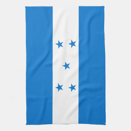 Honduras Flag Theedoek (Verticaal)