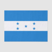 Honduras Flag Tissuepapier (Voorkant)