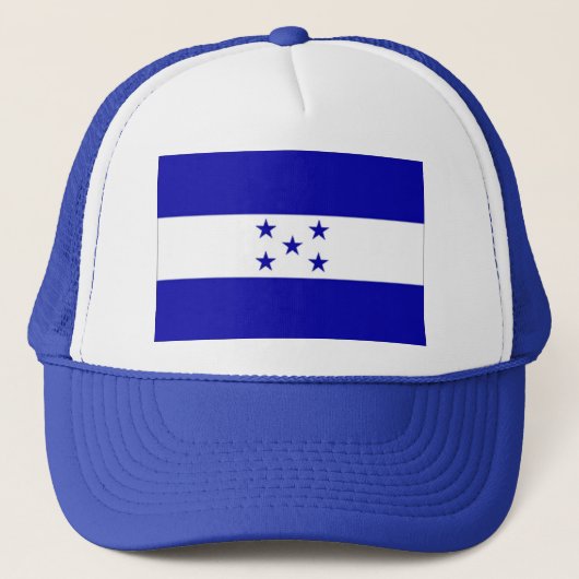Honduras_flag trucker hat pet (Voorkant)