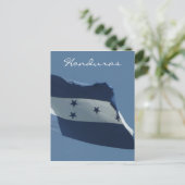 honduras flag vert briefkaart (Staand voorkant)