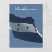honduras flag vert briefkaart (Voorkant)