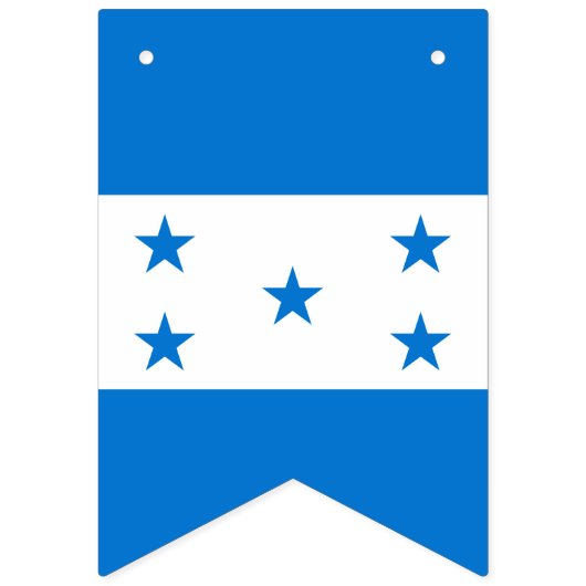 Honduras Flag Vlaggetjes (Tweede vlag)