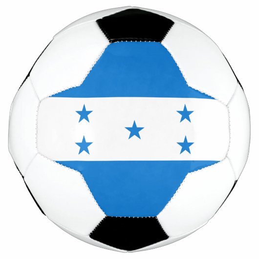 Honduras Flag Voetbal (Voorkant)