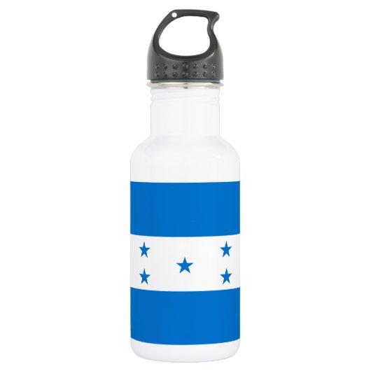 Honduras Flag Waterfles (Voorkant)