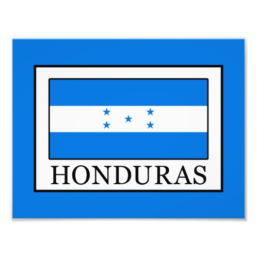 Honduras Foto Afdruk (Voorkant)
