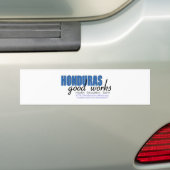Honduras Good Works Bumpersticker (Op auto)