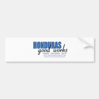 Honduras Good Works Bumpersticker