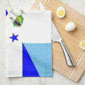 honduras guatemala : halve vlag theedoek (Quarter Fold)