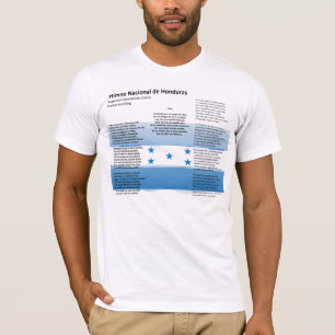 Honduras - Himno Nacional de Honduras T-shirt