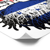 Honduras Honduran Canadian Canada Tree Roots Flag Poster (Hoek)
