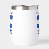 Honduras Honduras vlag Blauw Personalisatie (Links)