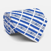 Hondúras Hondurese Vlag Zwart Personalisatie Stropdas (Opgerold)