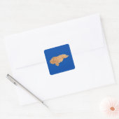 Honduras Kaart Sticker (Envelop)
