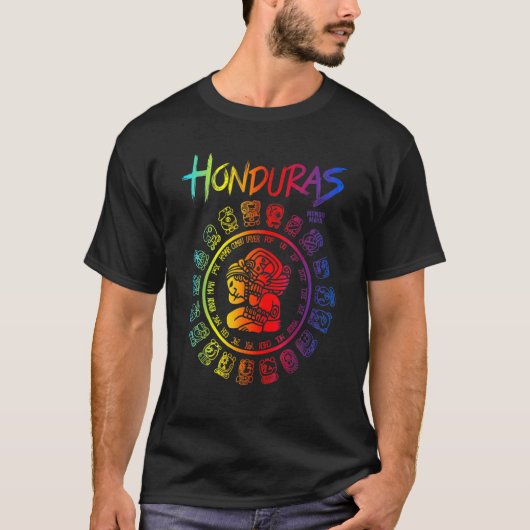 Honduras kalender t-shirt (Voorkant)