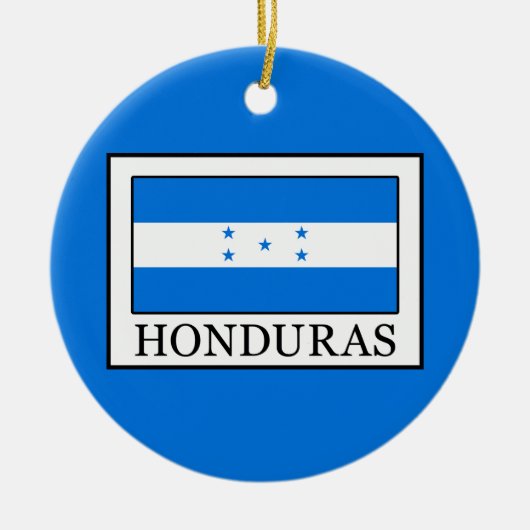 Honduras Keramisch Ornament (Voorkant)
